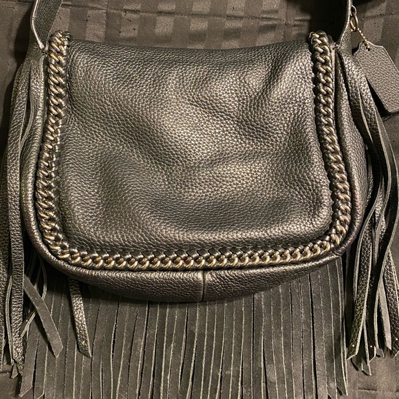 Coach Dakotah Fringe Crossbody w/ dust bag. - Picture 3 of 14